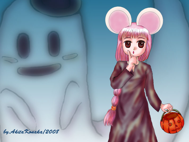 オリジナル ハロウィンなねずみさん
