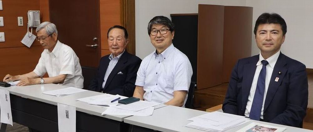 境監事、横尾顧問、田上顧問、古賀顧問